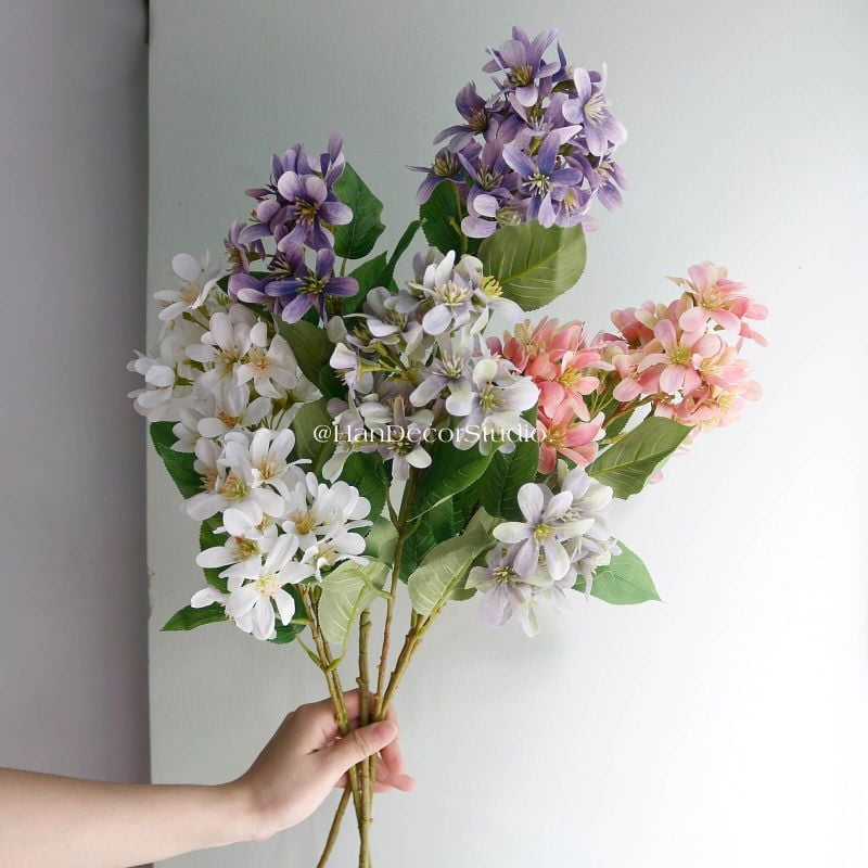 Cành hoa Lilac (tử đinh hương)/1pcs