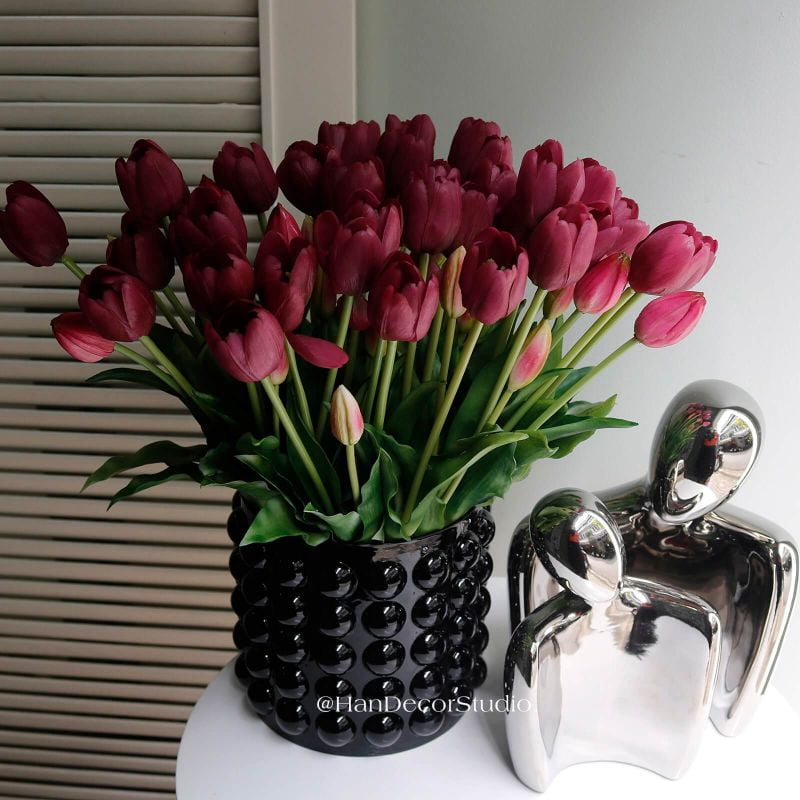Bình hoa Tulip Imperial Purple