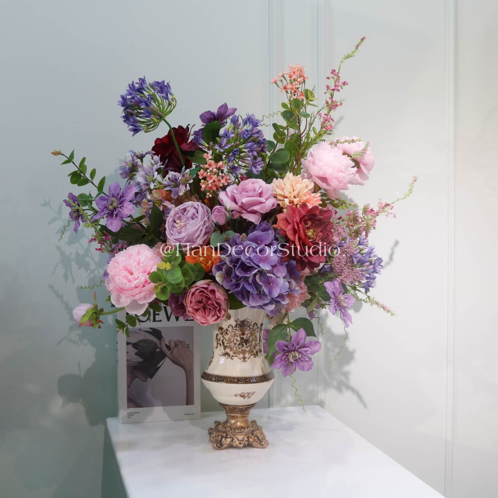 Bình hoa trang trí cổ điển AL25.03