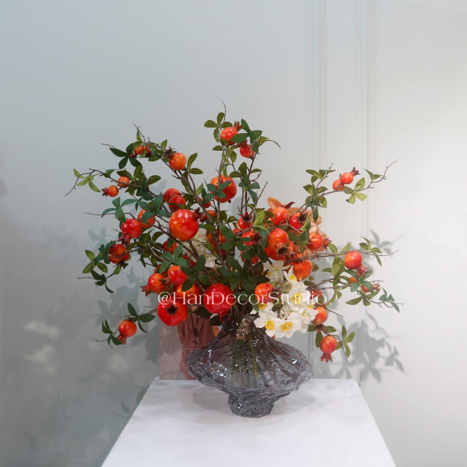 Bình trái lựu trang trí Hdc.009