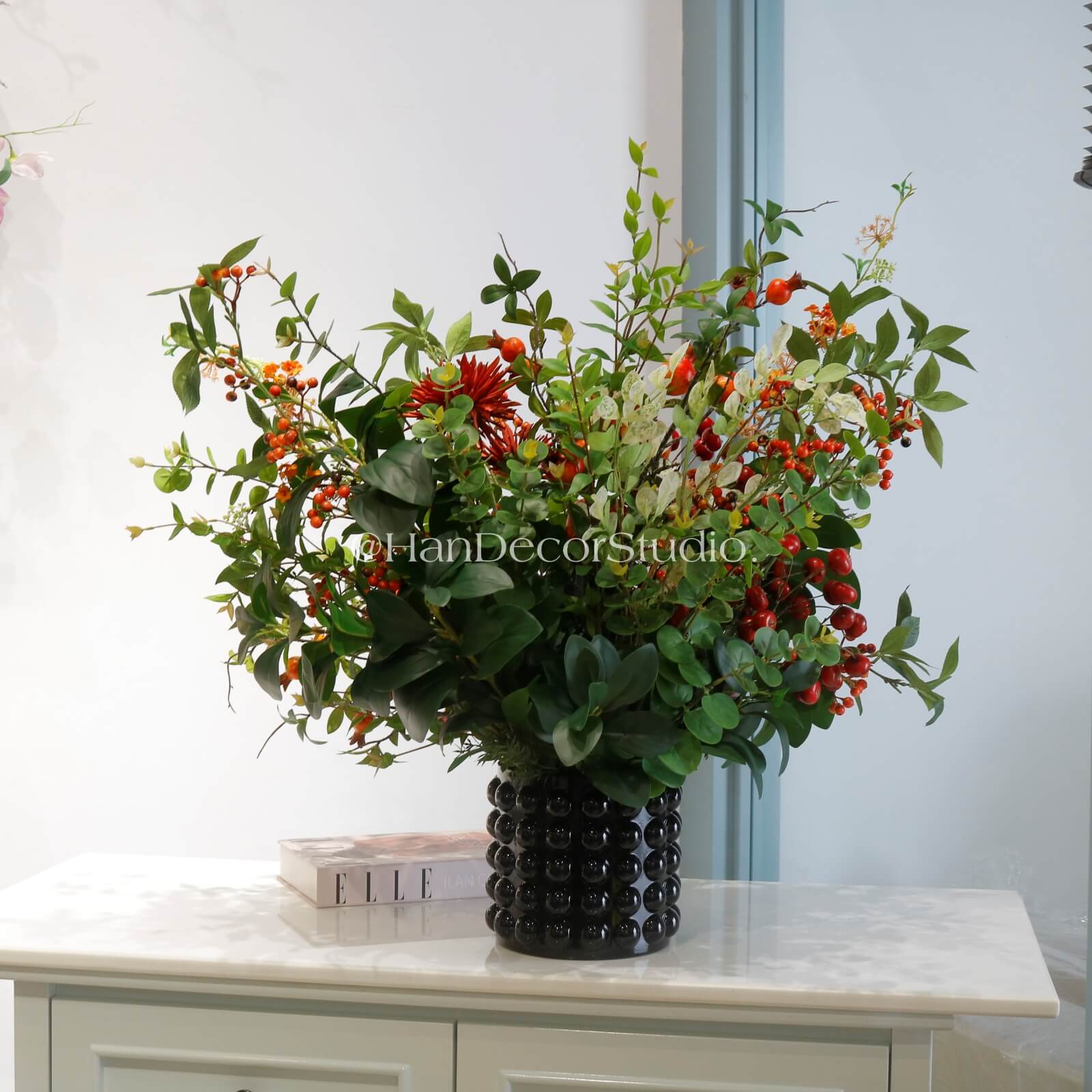 Bình quả lựu trang trí HD26.L4